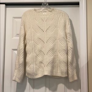 ZARA Fancy Collection White Sweater